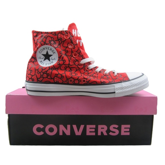 Converse Chuck Taylor All Star HI Hello Kitty - Picture 1 of 8